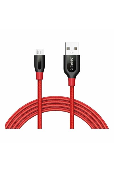 Anker Cablu PowerLine+ Micro USB 1,8 m Roșu