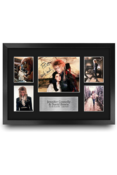HWC Trading FR A3 Jennifer Connelly & David Bowie Labyrinth Sarah Williams & ...