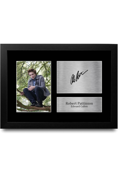 HWC Trading FR A4 Robert Pattinson Twilight Gifts Printed Signed Autograph Pi...