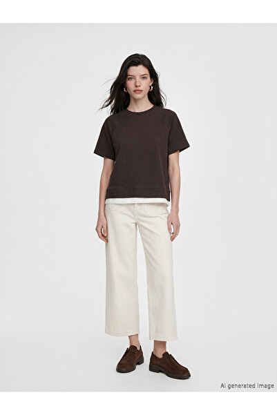 LC Waikiki Oversize 100% Cotton Women's T-Shirt