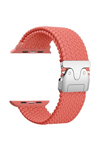 Beline Curea din nailon tip parașută pentru Apple Watch 38/40/41mm, Roșu