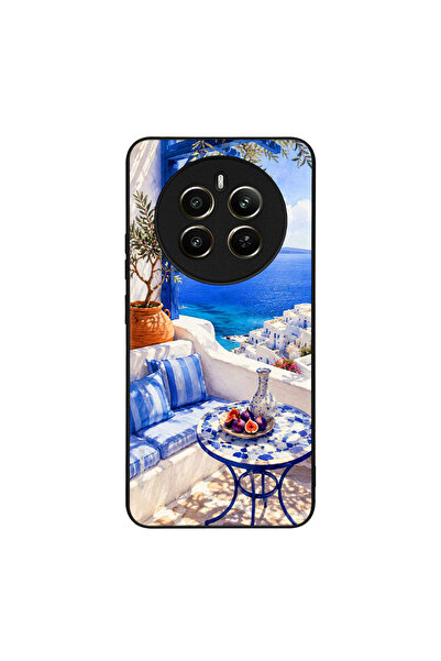 Sonique Θήκη Greek Island Muse Series για Realme 12 Plus 5G Θέα του Αιγαίου