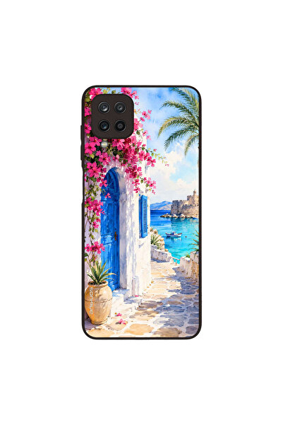 Sonique Θήκη Greek Island Muse Series για Samsung Galaxy A12 Σοκάκι Ρόδου