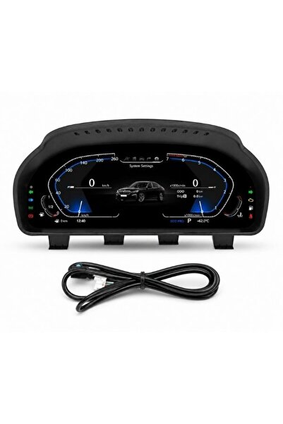 GÜMRÜK BEY Bmw Jt5-1261W Digital Instrument Cluster – Acar Lcd Virtual Cockpi...