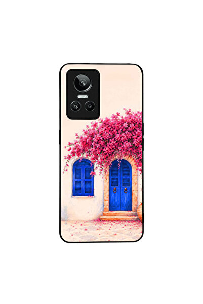 Sonique Θήκη Greek Island Muse Series για Realme GT Neo 3 5G Ροζ Μπουκαμβίλια