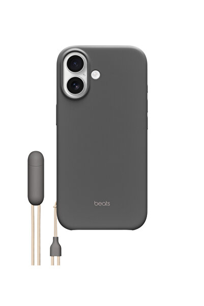 Beats iPhone 17 Kickstand Case with MagSafe and Camera Control - Granite Gray