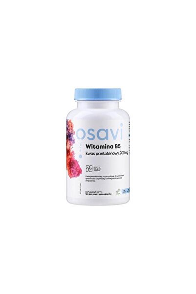 Osavi Witamina B5 I Kwas Pantotenowy 200 Mg