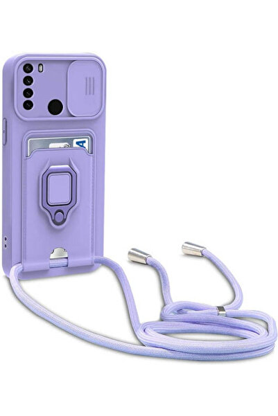 Other Bodycell Multifunction Back Cover Metallic with Strap Purple (Redmi Not...