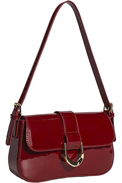 AMYAE Women's Small Crossbody Bag Leather Shoulder Purse with Zipper Closure