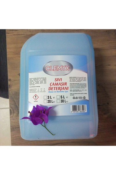 CLEMYX SIVI ÇAMAŞIR DETERJANI KALICI KOKULU 5 LT