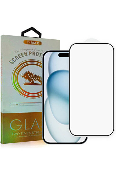 OEM T-max Πλήρους Κάλυψης Αντιχαρακτικό Γυαλί iPhone 16 Plus