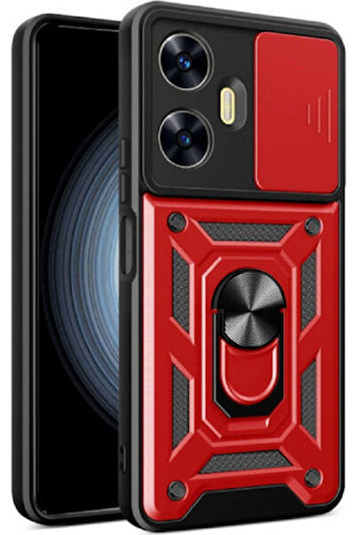 Other Bodycell Armor Slide Back Cover Πλαστικό Κόκκινο (Realme C55) Κωδικός: ...