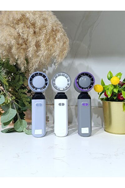 HİBOTEKNO EL FANI DİJİTAL GÖSTERGELİ Sessiz 12000RPM 5 Kademeli LCD EKRAN USB...