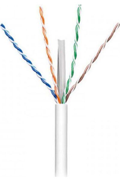 goobay Καλώδιο Ethernet U/UTP Cat.6 Gigabit χωρίς τερματικά βύσματα 100μ Γκρι...
