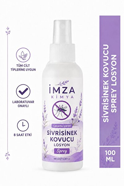Nazen İstanbul İmza Kimya Lavanta Yağı İçerikli Sivrisinek Kovucu Tüm Vücut İ...