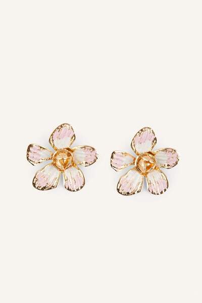 DeFacto Women's Floral Pink Earrings H9960Axns