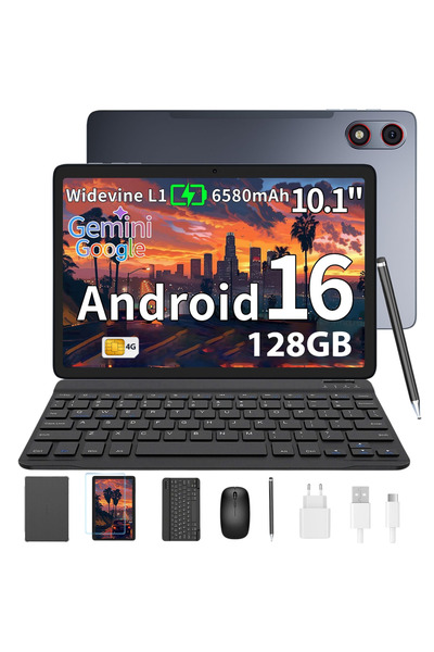 HOTWAV Tabletă Pad 13, 4G, Dual SIM, Wi-Fi, 10.1" HD 120Hz, Octa-Core, 4GB RA...
