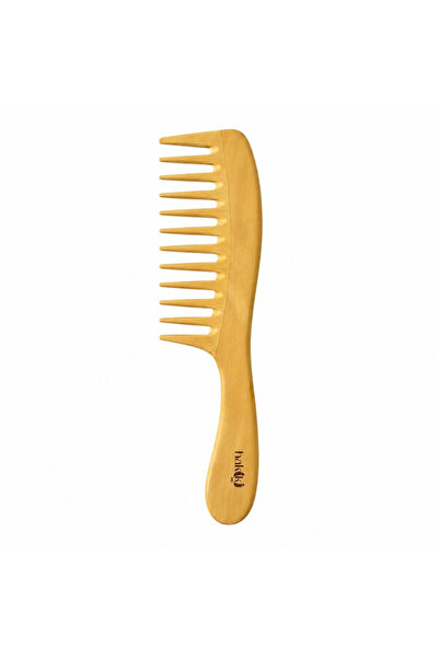 Hakiki Store Doğal Geniş Dişli Saplı Şimşir Tarak 24 Cm – Ultra Pürüzsüz Yüzey