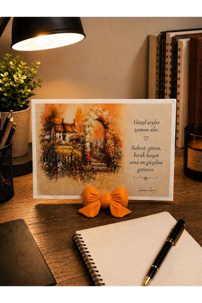 glowify prime glowify prime Fiyonk Notluk & Fotoğraf Tutucu | Kadınlar İçin Ofis ve Evde Motivasyon Notu