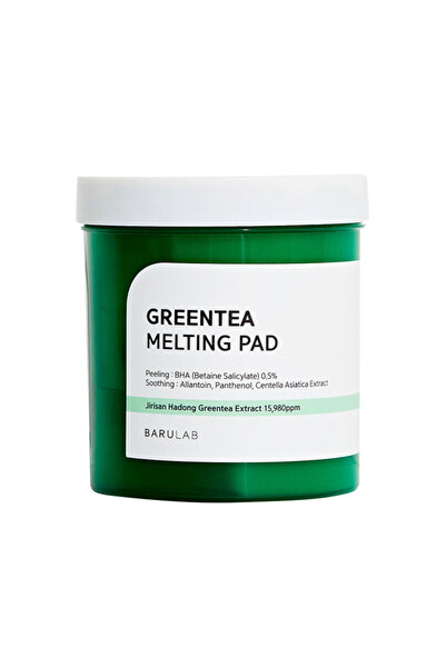 Barulab Dischete faciale tonifiante si calmante cu BHA, Greentea Melting Pad,...