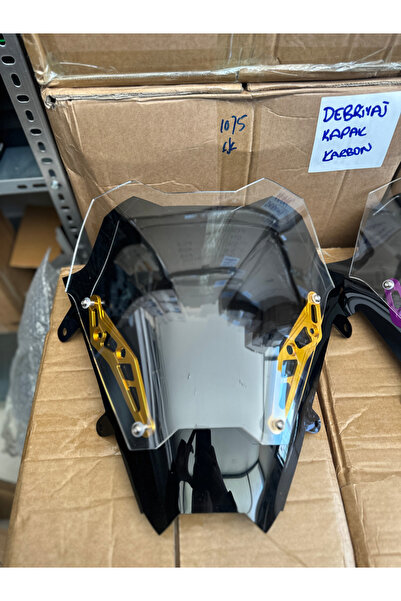 Pcx 2025 Uyumlu Double Ön Cam CNC Braket Demirli (Gold)