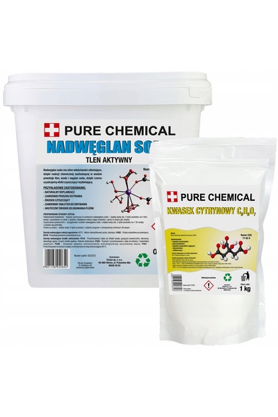 CHOSA Percarbonat De Sodiu, Pure Chemical, 3Kg, Pulbere Pura, Galeata Inchide...
