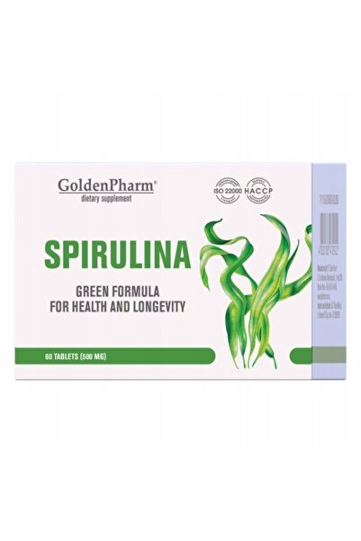 aram Spirulina Golden Pharm 60 Tablete 650 mg