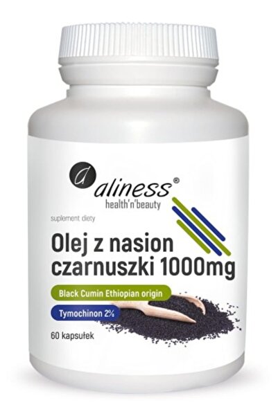 Aliness Ulei din semințe de chernuschi 1000 mg 60 capsule