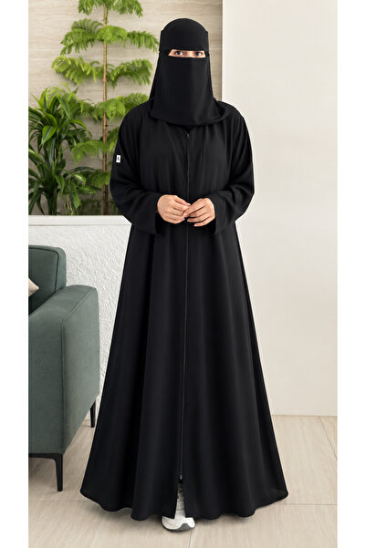 EKEA ABAYA عباية سالين من متجر (EKEA ABAYA)– Fقماش صيفي ملكي طايح بقصة نصف كلوش