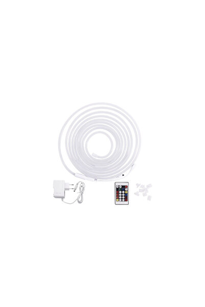 Q DECOR home&kids&garden Neon flexibil RGB 12 V, 5m, 8x16mm, set - neon, surs...