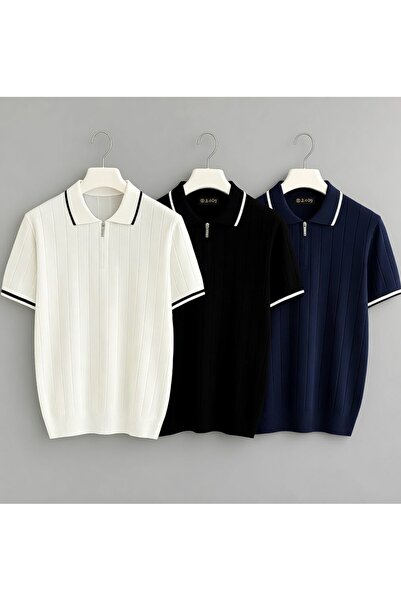 zs zaos fashion Set avantajos din 3 piese, tricou de vară pentru bărbați, cu ...