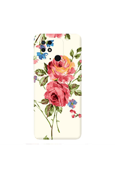 Other Xiaomi Redmi 10C Violet and rose Transparent Silicone TPU Θήκη