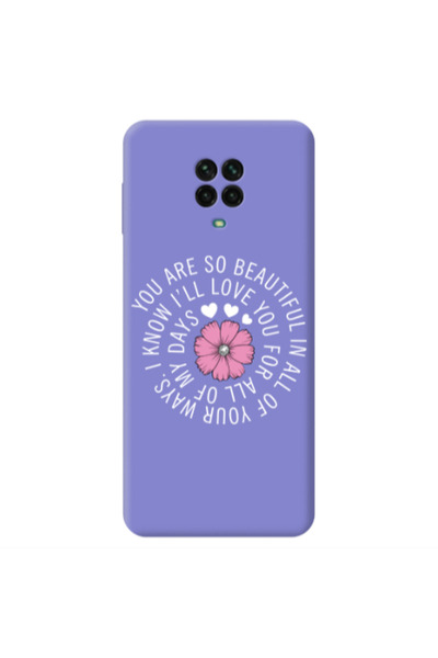 Other Xiaomi Redmi Note 9 Pro Your Ways Purple Colored Silicone TPU Θήκη
