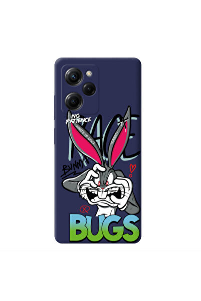 Other Xiaomi Poco X5 Pro No Patience Dark blue Colored Silicone TPU Θήκη