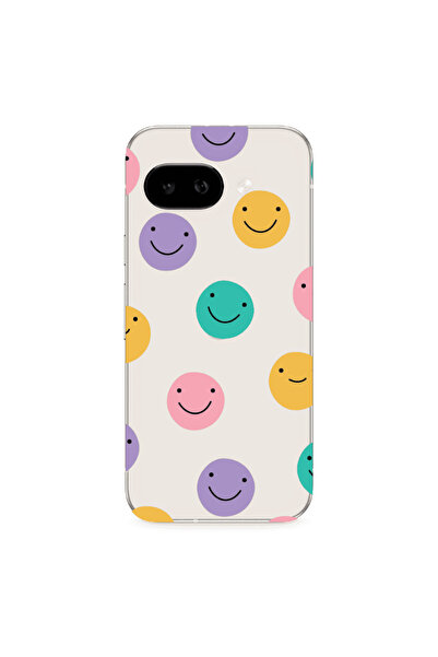 Other Google PIXEL 9A Colorful smiles Transparent Silicone TPU Θήκη