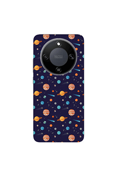 Other Honor Magic 8 Lite Planets Transparent Silicone TPU Θήκη