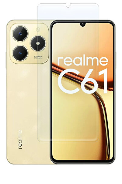Phonextra واقي شاشة نانو لامع عالي الدقة متوافق مع Realme C61، حماية مرنة ضد ...