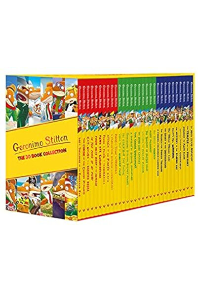 pçs Geronimo Stilton Series 1, Series 2 and Series 3 - 30 Books Collection Bo...