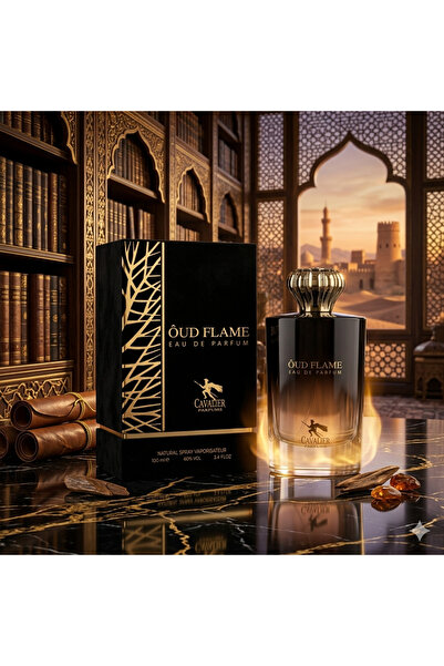 Cavalier Oud Flame Eau de Parfum (EDP) 100ml – Long-Lasting Luxury Unisex Perfume