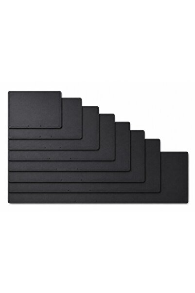 Decoratiuni Dulci Platou dreptunghiular, HDF negru - 10 cm, 90 cm