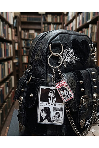 OWLBAG COMPANY Torbica sova Tomie Kawakami sa šarom, akrilni privjesak za klj...