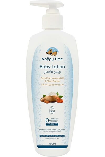 Generic Baby Lotion Dates Almond and Shea Butter 400ml