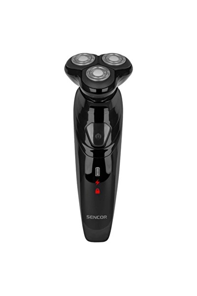Sencor Aparat de ras electric rotativ negru de precizie cu încărcare rapidă