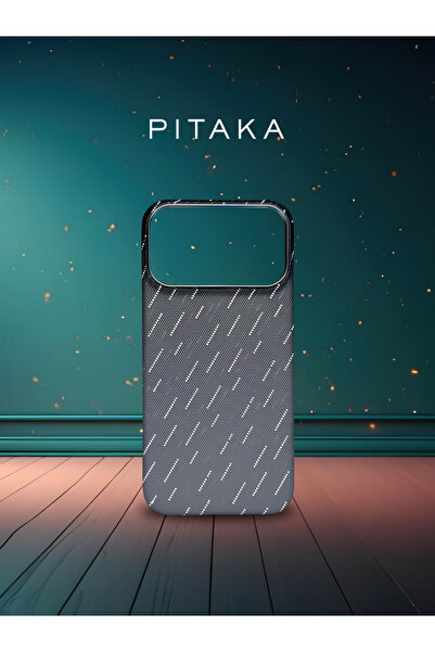 PITAKA Premium Aramid Fiber Mobile Case | Ultra-Thin, Lightweight, Tactile Wo...