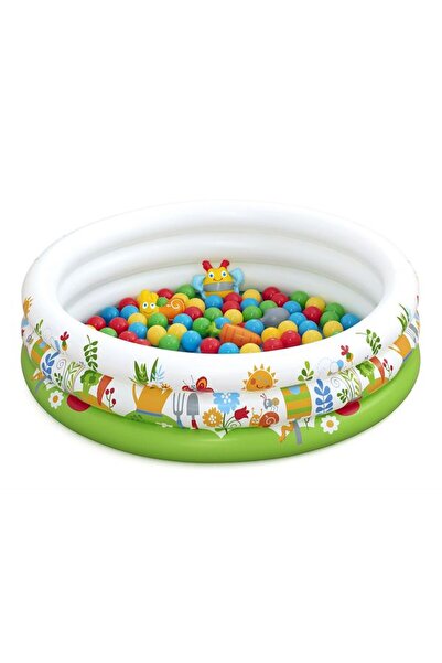 BESTWAY Piscină gonflabilă cu bile pentru copii BESTWAY, 102 x 25 cm, 101L