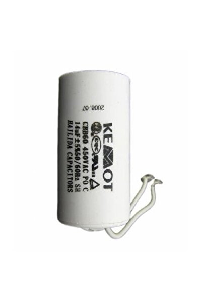 Kemot CONDENSATOR MOTOR CU FIR CONECTOR - 14.00UF / 450V
