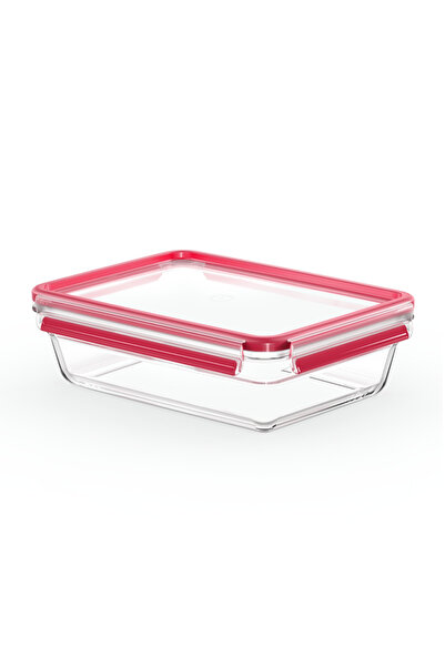 TEFAL Casserole MasterSeal Glass N1041110, 2 L, sticlă, etanșare 100% sigură,...