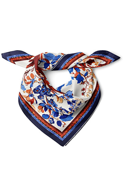 nehir eşarp Bandana-eșarfă elegantă cu model floral 50x50 cm