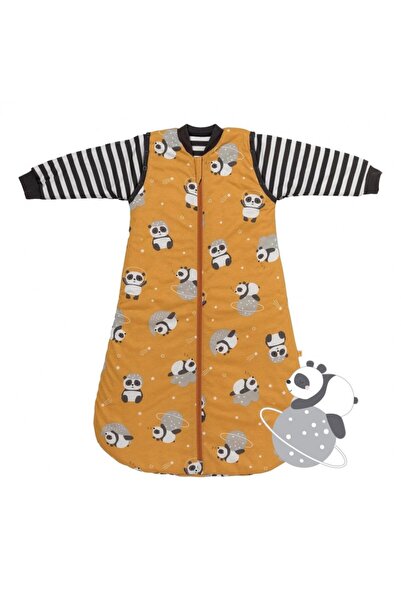 Slumbersac Sac de dormit cu mânecă lungă detașabilă Panda 90 cm 1.0 Tog