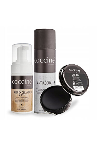 Coccine Set de ingrijire a incaltamintei, Coccine, 3 in 1, 100 ml spuma de cu...
